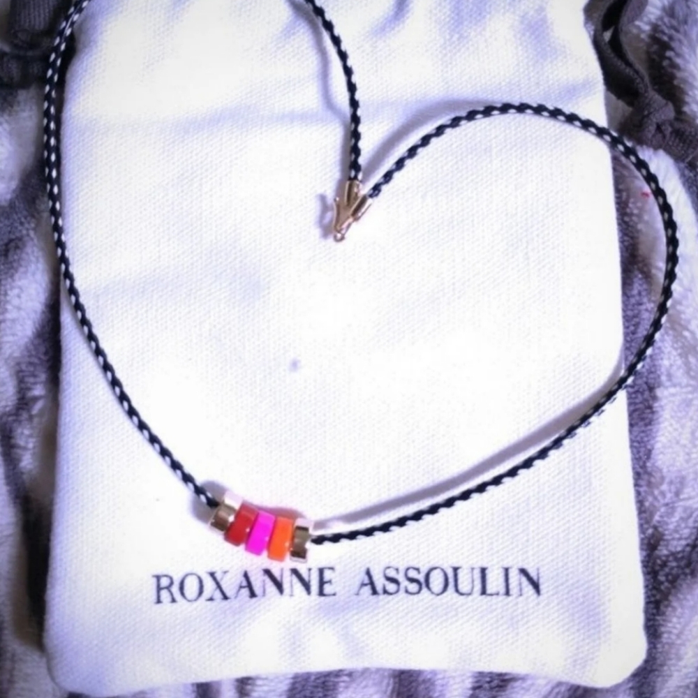 Roxanne Assoulin little bits choker in pinks 💗